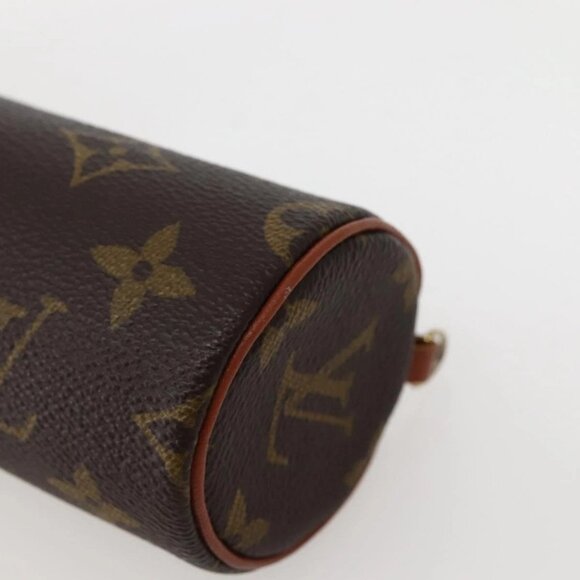 LOUIS VUITTON Monogram Papillon Pouch LV Auth - Picture 8 of 15